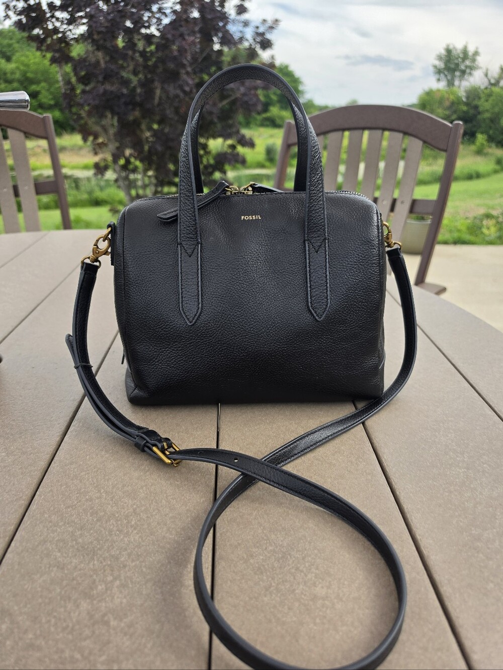 Fossil Sydney Satchel Crossbody